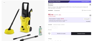 Hidrolimpiadora Kärcher K 2 Home T 150 por 80,10€