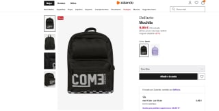 Recopilacion mochilas marca Defacto por 9,90€