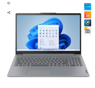 Portátil Lenovo IdeaPad Slim 3 Gen 8 15IRH8 Intel Core i5-13420H/16GB/1TB SSD/15.6" --> procesador 13 generación tipo H 16GB RAM ddr5 a solo 479€