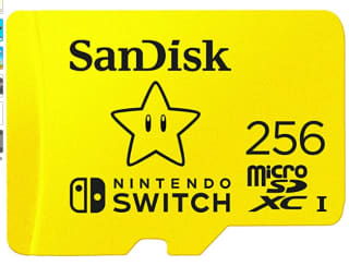 Carte microSDXC SanDisk Nintendo Switch à 39,90€