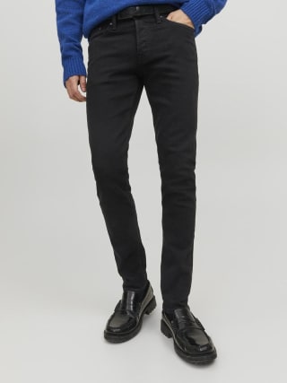 JACK & JONES Glenn 029 - Slim Fit Heren Jeans black denim voor €14,34 bij Amazon