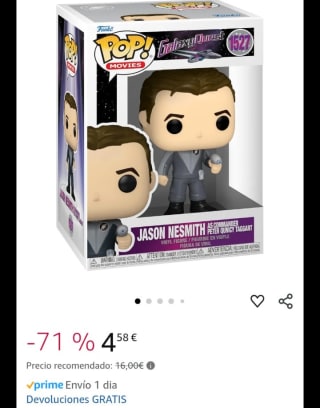 Figura Funko Pop! Movies: Galaxy Quest – Jason Nesmith por 4,58€