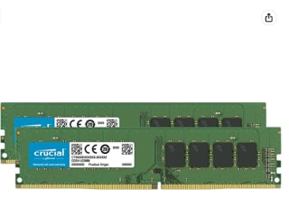 Memoria Crucial RAM CT2K8G4DFRA32A 16GB Kit (2x8GB) por 31,999€