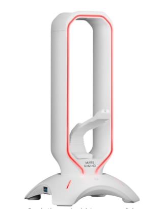 Mars Gaming Soporte Auricular MHHPRO 3in1 Blanco por 12,89€
