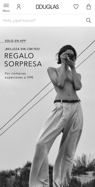 Regalo Sorpresa con compra en Douglas.