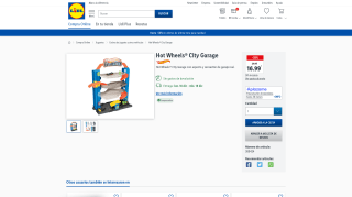 City Garage Hot Wheels por 16,99€