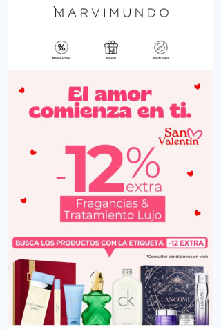 12% descuento en seleccionados