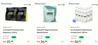 Tot 42% korting op Body&Fit producten tijdens de Flash Sale bij iBOOD