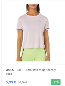ASICS - Camisetas hasta 9,99€