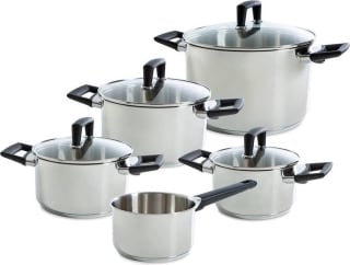 BK Blue Label Cool 5-delige pannenset voor €129,99 bij Blokker