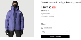 Chaqueta de Hombre The North Face Summit Torre Egger FutureLight por 199.99€
