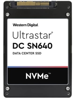 WD Ultrastar DC SN640 7,68TB NVMe voor €546,11 bij RedShell