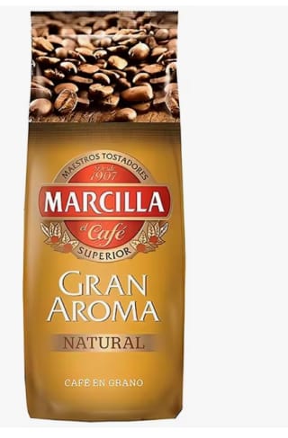 Marca Marcilla, Café Natural En Grano 1 kg por 7,86€