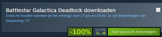 Battlestar Galactica Deadlock gratis via Steam
