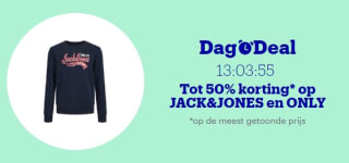 Tot 74% korting op JACK&amp;JONES en ONLY bij Bol.com