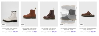 Diverse Dr. Martens vanaf €32 bij Zalando Lounge