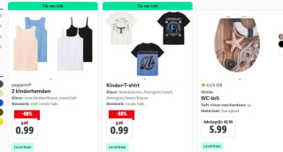 Tot 88% korting op diverse artikelen bij de Lidl