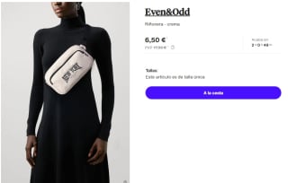 Riñonera Even&Odd por 6.5€