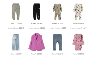 6 halen is 3 betalen op kinderkleding van Name it, Tommy Hilfiger, Feetje en meer bij Ot en Sien
