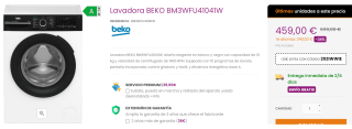 Lavadora BEKO BM3WFU41041W por 439€