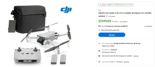 Dron Dji Mini 2 SE Fly Combo Bundle por $6,119 en Walmart con Banorte