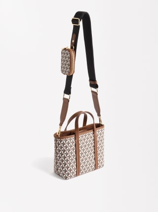 Bolso Tote Estampado Bandolera por 12.99€