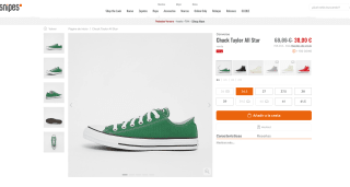 Zapatillas Converse Chuck Taylor All Star Verdes por solo 30€