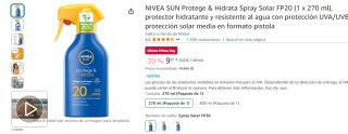 Protectores Solares a precio de locura en Amazon Prime Day