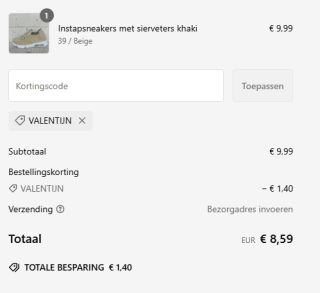 14% korting op alles bij Goedkopeschoenen
