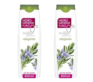 2 Botes de Hidro-Genesse Gel de Ducha Relajante Bote 800 ml por 3€