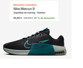 Zapatillas de Trainning para Hombre Nike Metcon 9 por 69.99€