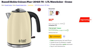 Russell Hobbs Colours Plus+ Classic Cream voor €21,48 bij Bol
