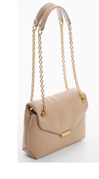 Bolso acolchado con solapa por 11.99€