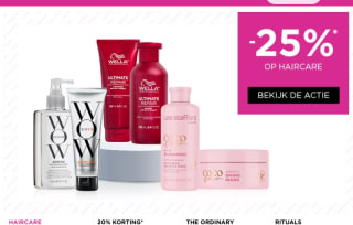 25% korting op haarartikelen bij ici paris XL in de webshop
