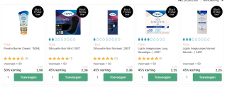 Tot 50% Korting op Tena bij De Online Drogist