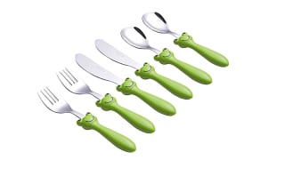 Korting bij Amazon op Exzact kinderbestek 6-delige set roestvrij