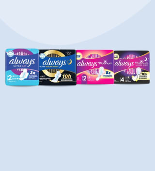 Probeer Always Pads gratis na cashback via Scoupy