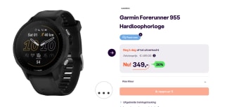 Garmin Forerunner 955 - Hardloophorloge voor €349 bij ibood