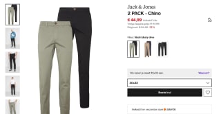 2-pack Jack & Jones chino broeken voor €44,99