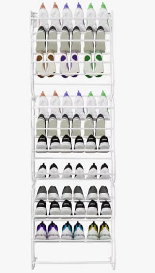 Zapatero Colgante Metálico De Puerta 36 Pares Nyana Home por 15,21€