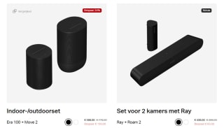 Tot 25% korting op diverse speakers bij Sonos