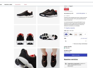 Zapatillas de running JF 500.1 Kalenji Mujer por 14,99€