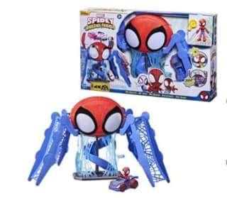 Spiderman Spidey Webquarters Playset por 33,20€.