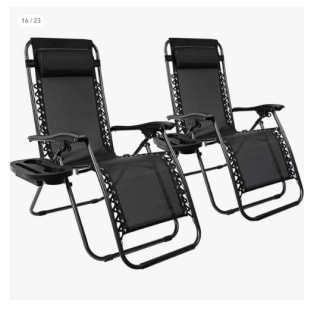 Pack 2 Tumbonas de Exterior Plegables Gravedad Zero por 59,99€ (Cuenta Nueva 47,99€)