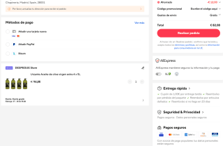 Urzante Aceite de oliva virgen extra 4 x 5L a solo 82,08€