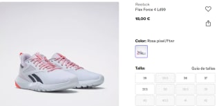 Zapatillas para Mujer Reebok Flex Force 4 por 18€