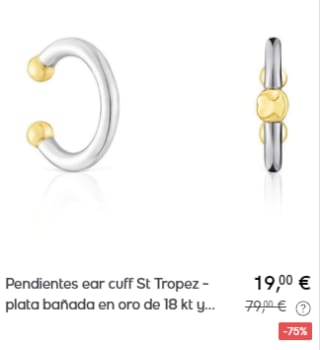 TOUS - Pendientes hasta 21€