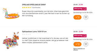 Alle zwembaden met 20% korting bij Karwei