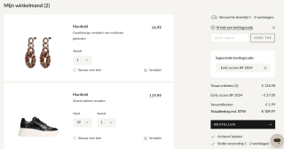 20% korting op bijna alles bij Manfield