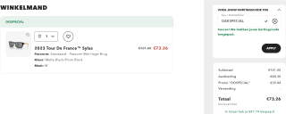 Oakley 2023 Tour de France Sylas zonnebril voor €73,26 bij Oakley